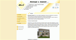 Desktop Screenshot of montaggieimpianti.it