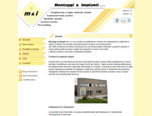 Tablet Screenshot of montaggieimpianti.it